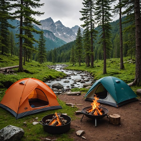 Comment limiter son empreinte carbone lors d'un camping en région montagneuse ?