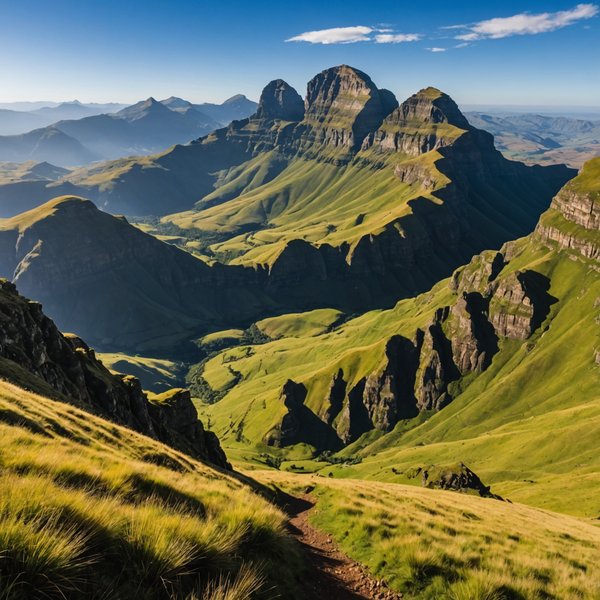 Où trouver les meilleures expériences de randonnée dans les montagnes du Drakensberg en Afrique du Sud?