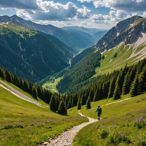 Quels sont les meilleurs itinéraires pour une randonnée dans les montagnes des Carpates en Roumanie?