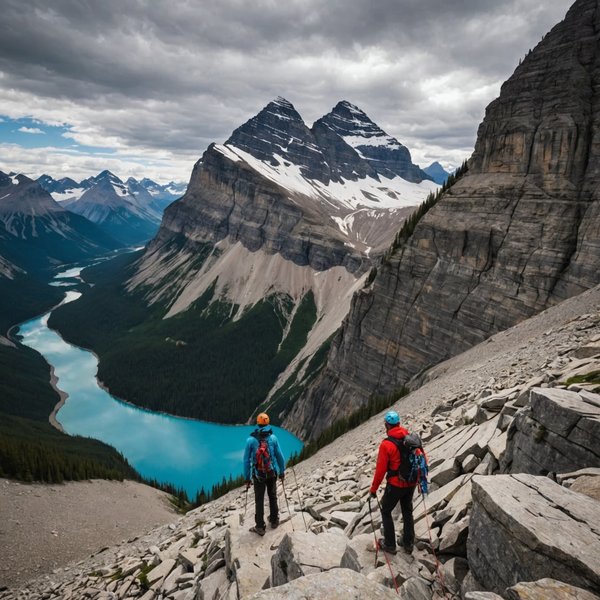 Où trouver les meilleurs spots pour l'escalade dans les montagnes Rocheuses, Canada : conseils et précautions ?